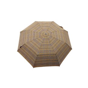 Knirps T200 medium duomatic check beige